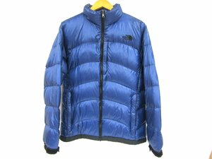 THE NORTH FACE ACONCAGUA JACKET ザノースフェイス アコンカグアジャケット ダウン ブルー NP91322 Lサイズ 中古品 ◆100717