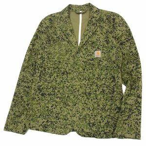 ◆Carhartt カーハート ストレッチ ジャケット カモフラ柄 SID BLAZER メンズ 1円スタート