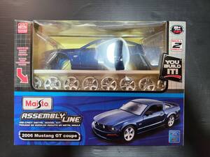 Maisto Assembly Line 1/24 2006 Mustang GT Coupe