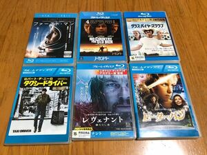 ブルーレイ Blu-ray 映画6本 ファースト・マン ノーカントリー レヴェナント ダラス・バイヤーズクラブなど レンタル落ち 送料無料