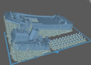 1/150(1/144)　曳船58号型(前期) 海上自衛隊　艦