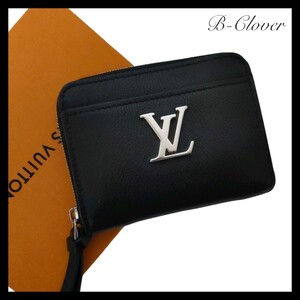 【未使用級】LOUIS VUITTON ルイヴィトン ロックミー ジッピーコインパース M80099 小銭入れ コインケース ミニ財布 ノワール RFID