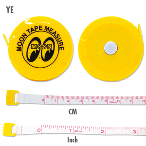 送料120円　MOON Tape Measure 　ムーン テープ メジャー　MOONEYES　YE