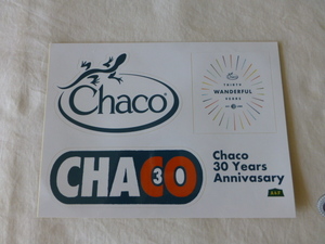 Chaco 30 Years Annivasary ステッカーシート Chaco 30 Years Annivasary チャコ A&F Chaco chaco チャコ 1989