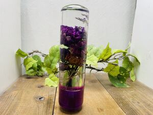 水中花シフトノブ 円柱型　ダリアの花束