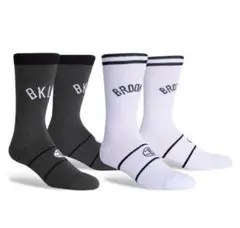 NBA BROOKLYN NETS HOME&AWAY SOCKS 2足セット