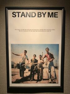 映画 STAND BY ME スタンドバイミー リバーフィニックス A4 額付き 送料込み