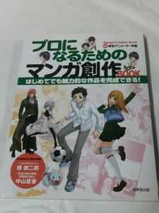 プロになるためのマンガ創作BOOK　はじめてでも魅力的な作品を完成できる　畑健二郎/中山星香　2009年◆ゆうメール可　4*6