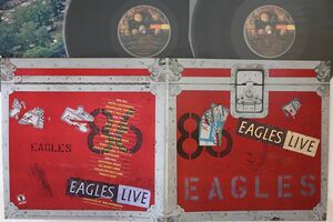 米2discs LP Eagles Eagles Live BB705 ASYLUM /00660