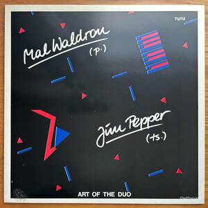 MAL WALDRON & JIM PEPPER Art Of The Duo GERMAN ORIG LP 1989 TUTU 888 006