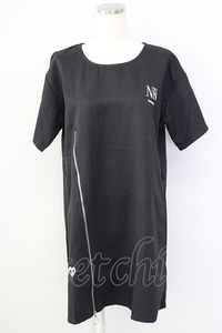 NieR Clothing / チュニック 黒 T-24-12-13-010-PU-OP-AS-ZT104