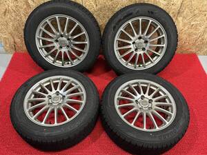 BRIDGESTONE ECOFORME 17×７J ＋45 5穴 PCD114.3 YOKOHAMA ICE GUARD IG60 215/60/R17 売切!!