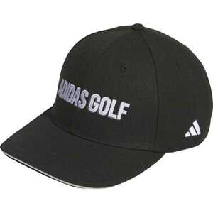 新品・未使用♪【adidas Golf/アディダスゴルフ】♪リニアロゴ ツイルキャップ♪ブラック♪ワンサイズ♪ 