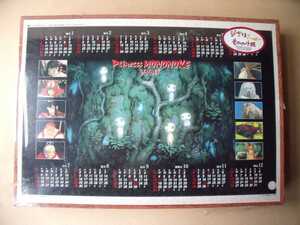 もののけ姫　PURINSESS mononoke 1999年ジグソーカレンダー　1000ピース　スタジオジブリ　