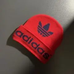 vintage 90s adidas ビーニー ニット帽 レトロ ストリート