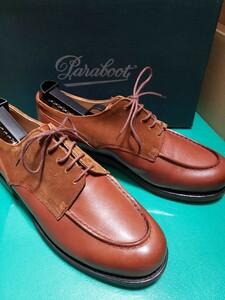 【極美品】パラブーツ　Paraboot　シャンボード　異素材切替　UK8