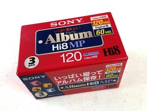 SONY ソニー Album Hi8 MP Digital8 ビデオカセットテープ Video Hi8　3P6-120HMPL