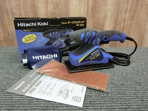 AY1338)Hitachi Koki/93ｍｍオービタルサンダ/FSV10SA/日立/サンダ/電動工具/表面仕上げ