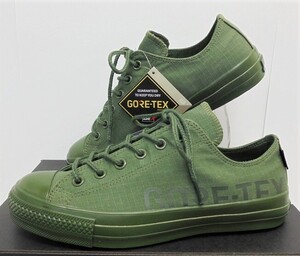 ★CONVERSE★コンバース　ALL STAR 100 GORE-TEX SIDELOGO MN OX（オールスター１００ゴアテックス　サイドロゴ）オリーブ27.0