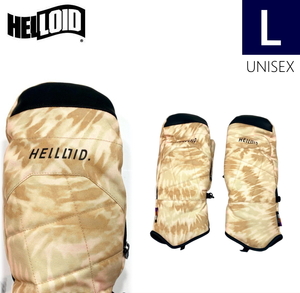 ◎24-25 HELLOID SNOW MITTEN カラー:TIEDYE Lサイズ ヘルロイド スキー スノーボード