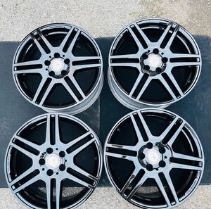 ベンツ AMG Eクラス W212 純正 18インチ　18×8.5J +48 9J +54 PCD 112 ブラック近い　再塗装後　未使用品　　4本セット