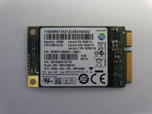 【送料無料】mSATA SSD SAMSUNG 128GB 中古 F20947