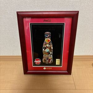 Coca-Cola memorial contour bottle PIN BADGE SET　サッカー　日韓ワールドカップ　日韓W杯　2002 FIFA WORLD CUP KOREA JAPAN　173/500