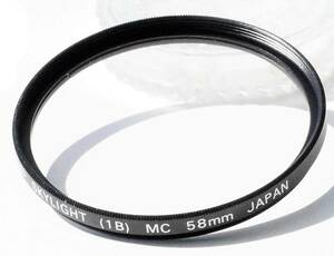 58ｍｍ skylight（B１） MINOLTA (美品） 