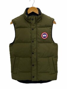 CANADA GOOSE◆GARSONVEST/ガーソンベスト_ダウンベスト/XS/オリーブ/汚れ有/4151M