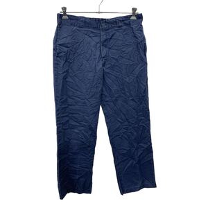 Dickies ワーク・ペインターパンツ W35 ディッキーズ ネイビー 874 オリジナルフィット 古着卸 アメリカ仕入 2310-665