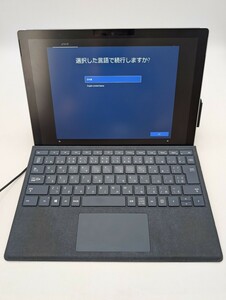 1円スタート 動作品 Surface Pro 5 1796 CPU Core i5 7300U RAM8GB SSD256GB カメラ Windows10 中古 PC ノートパソコン タブレット 