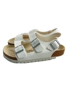 BIRKENSTOCK◆サンダル/22.5cm/WHT/034731