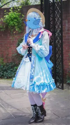 原神　神里綾華　コスプレ