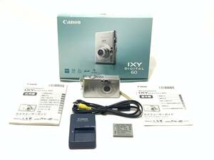 ★【動作品・元箱＆付属品付き】キヤノン Canon ixy digital 60 コンパクトデジタルカメラ 010JIHJC22