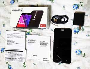 【USED＆箱＆付属品＆稼働確認済】ZenFone2 ZE551ML ブラック　128GB