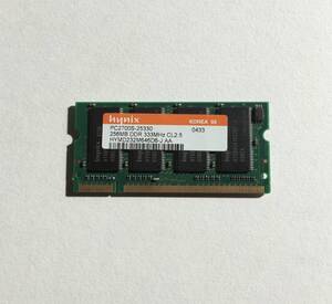 hynix PC2700S-25330 256MB DDR 333MHz CL2.5 HYMD232M646D6-J AA　動作確認済み