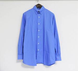 送料無料 新品 INDIVIDUALIZED SHIRTS TAB COLLAR SHIRTS S アメリカ製 ブルー インディビジュアライズドシャツ タブカラー シャツ