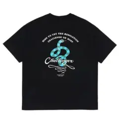 チャレンジャー　Tシャツ　2025 SNAKE TEE SIZE M 黒即完売