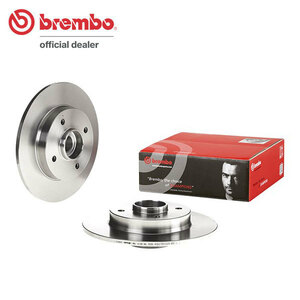 brembo ブレーキローター リア シトロエン C4(B7) B75F02S B75F02S H23.7～ ターボ 1.6L エレクトリックパーキングブレーキ無 ベアリング付