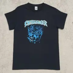 CHALLENGER　THUNDER WOLF TEE　Tシャツ　S　黒