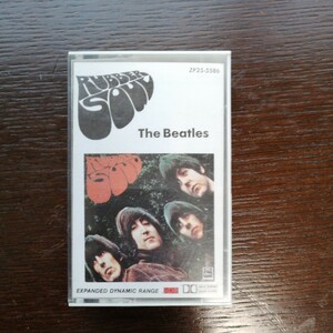 日本盤 beatles ビートルズ rubber soul ラバーソウル zp255586 コンパクト カセット カセットテープ compact cassette tape アナログ 