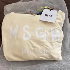 MSGM フード付きパーカー 新品タグ付き