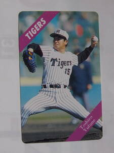カルビー ベースボールカード 1993 No.140 湯舟敏郎 阪神タイガース