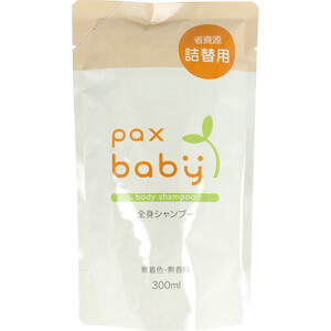 【まとめ買う】パックスベビー　全身シャンプー　詰替用　３００ｍＬ×40個セット