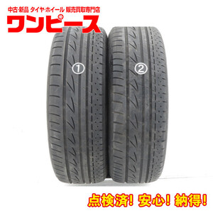 中古タイヤ 2本セット 215/60R16 95H 16インチ ブリヂストン LUFT RV サマー 夏 MPV/RVR 送料無料（沖縄、離島除く）a15897