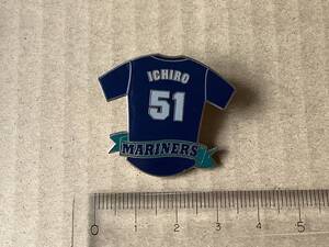 マリナーズ　イチロー　ピンバッジ　MARINERS ICHIRO