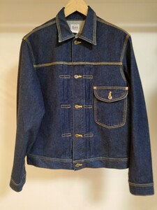 送料無料　LEE 0401 LERGE リー デニムジャケット Gジャン 1st 日本製 Denim Jacket made in japan