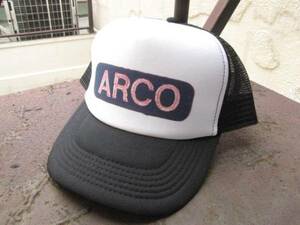 即決★新品ナイロンメッシュキャップ【ARCO】黒