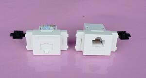 専用工具不用CAT.5e 埋込LANモジュラージャック　TL1個