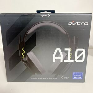 新品未使用品 Logicool G ASTRO Gaming A10 Gen 2 ゲーミングヘッドセット 有線 3.5mm 2.1ch フリップミュート マイク A10G2BK 国内正規品